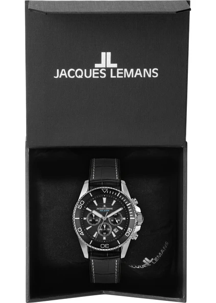 JACQUES LEMANS 1-2206A LIVERPOOL DIVER ERKEK KOL SAATİ - Resim 2