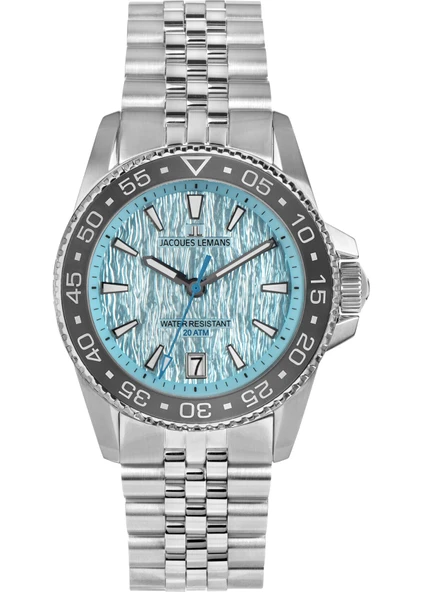 JACQUES LEMANS 1-2205M LIVERPOOL DIVER ERKEK KOL SAATİ - Resim 3