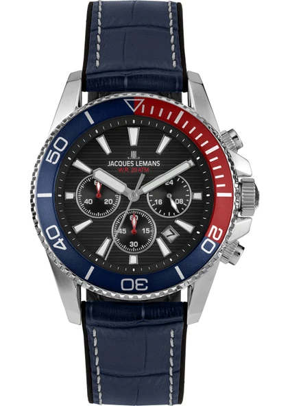 JACQUES LEMANS 1-2206D LIVERPOOL DIVER ERKEK KOL SAATİ - Resim 3