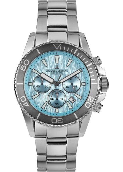 JACQUES LEMANS 1-2206K LIVERPOOL DIVER ERKEK KOL SAATİ - Resim 3