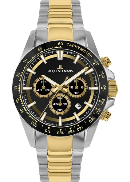 JACQUES LEMANS 1-2207D LIVERPOOL CHRONOGRAPH ERKEK KOL SAATİ - Resim 3