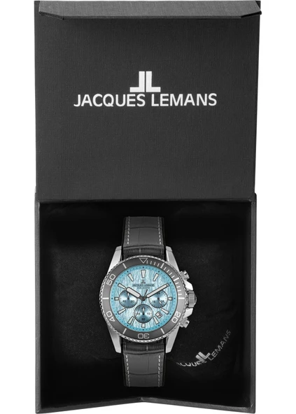 JACQUES LEMANS 1-2206E LIVERPOOL DIVER ERKEK KOL SAATİ - Resim 2