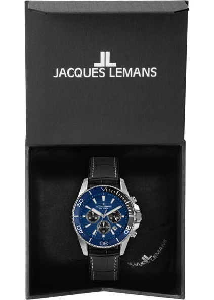 JACQUES LEMANS 1-2206B LIVERPOOL DIVER ERKEK KOL SAATİ ürün görseli