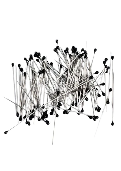 Minelli İğne Kutulu Siyah Başlı 100'lü ürün görseli 1