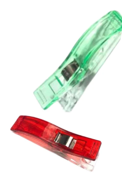 Kumaş Mandalı Büyük 5 adet - Resim 2