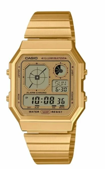 CASIO A130WEG-9ADF RETRO ERKEK KOL SAATİ ürün görseli