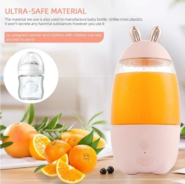 Taşınabilir Şarj Edilebilir Meyve Sıkacağı - Resim 4