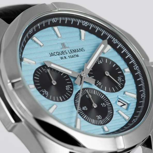 JACQUES LEMANS MELBOURNE 1-2180E ERKEK KOL SAATİ - Resim 5