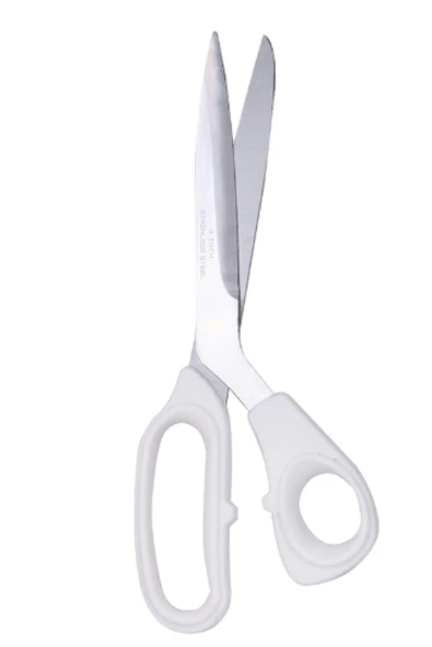 Beyaz Plastik Makas 9 inch ürün görseli 1