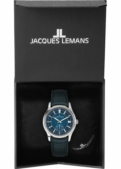 JACQUES LEMANS DERBY 1-2197B ERKEK KOL SAATİ - Resim 3