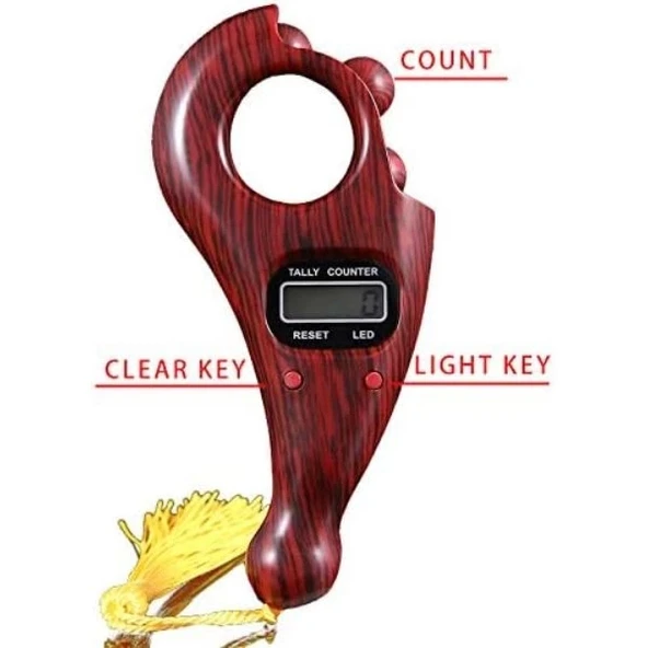 Tesbih Model Dijital Zikirmatik - Resim 4