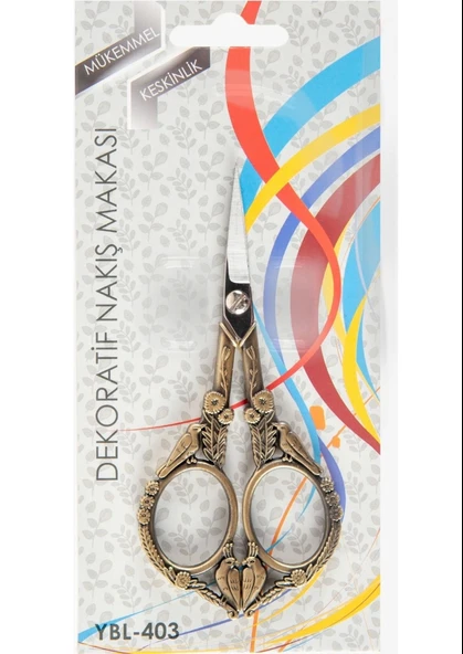 Nakış Makası Dekoratif Eskitme Kuş YBL-403 Model 24 ürün görseli 1