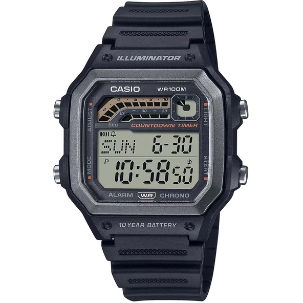 CASIO WS-1600H-1AVDF ERKEK KOL SAATİ ürün görseli