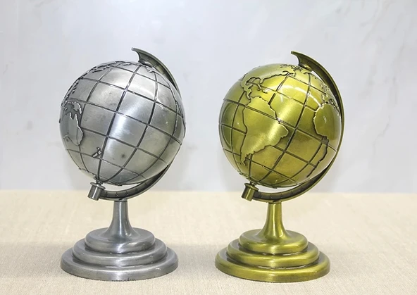 Metal Dünya Küre Model 1 ürün görseli 1