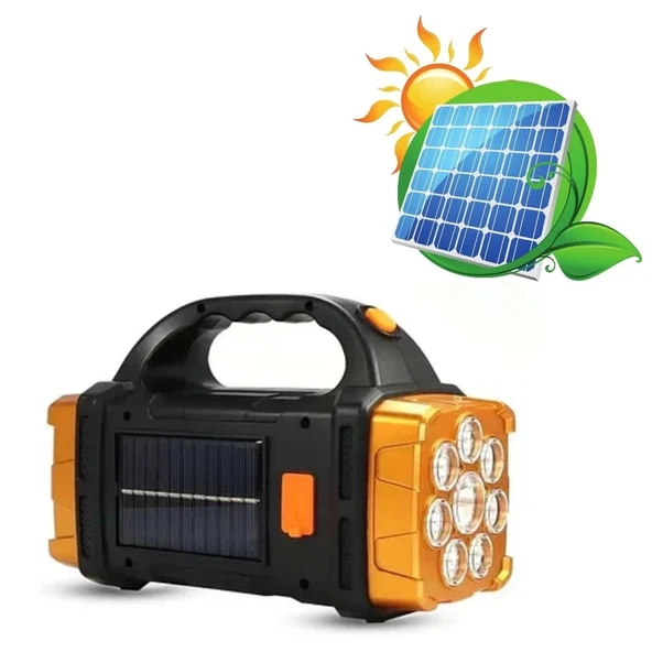 BUFFER® Çok Fonksiyonlu Elde Güneş Enerjili Lamba – 38W - Resim 3