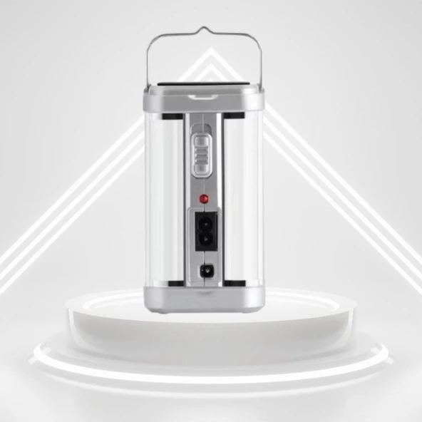 BUFFER®  Güneş Enerjili Şarjlı Işık 1200mAh Yeniden Şarj Edilebilir Batarya ürün görseli 1