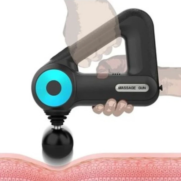 BUFFER® 12 Farklı Başlıklı Profesyonel Masaj Tabancası - Kas Gevşetici ve Yorgunluk Giderici Masaj Aleti - Resim 2