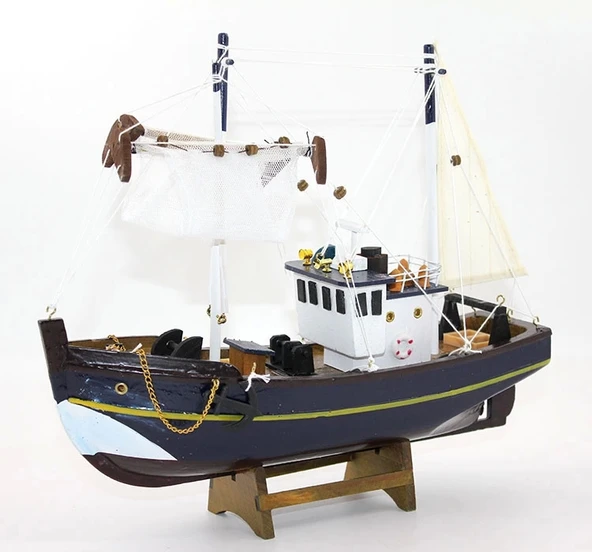 Ahşap Gemi Model 7 ürün görseli 1