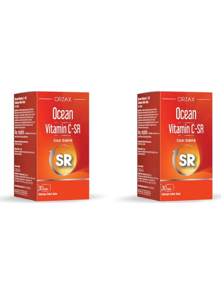 Ocean Vitamin C-SR 30 Tablet 2 ADET - 1