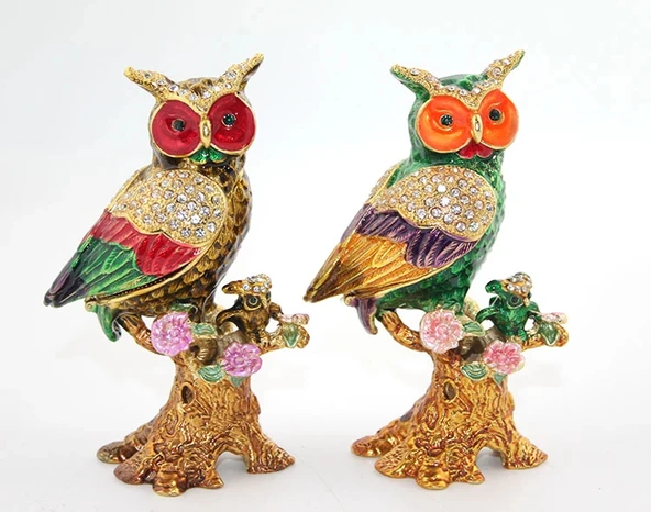 Swarovski Taşlı Tekli Baykuş ürün görseli 1