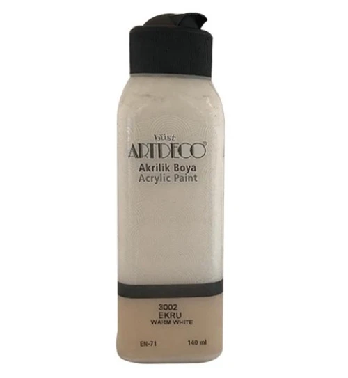 Artdeco Akrilik Boya 140 ml Ekru - 2 adet ürün görseli 1