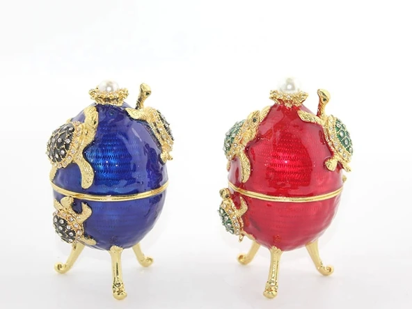 Swarovski Taşlı Tekli Yumurta Model 3 ürün görseli 1