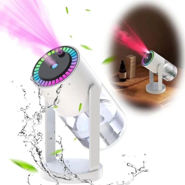 LED Işıklı Hava Nemlendirici Cihaz - Resim 4