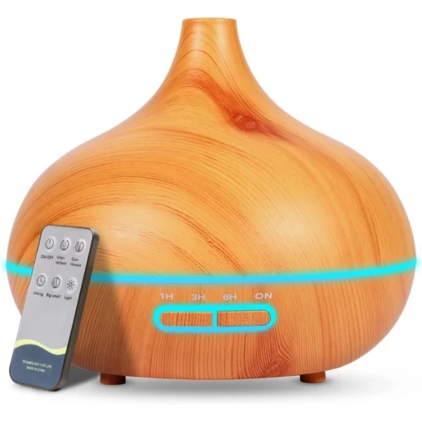 Uzaktan Kumandalı Ultrasonik Hava Nemlendirici Cihaz - Resim 2