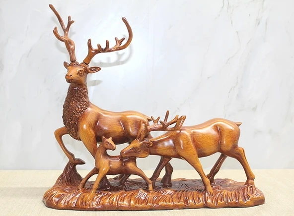 Polyester Geyik Sürüsü ürün görseli 1