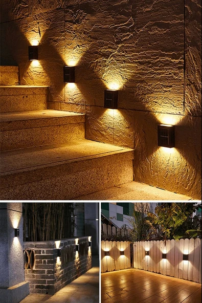 Solar Aplik Çift Taraflı Lamba ürün görseli 1