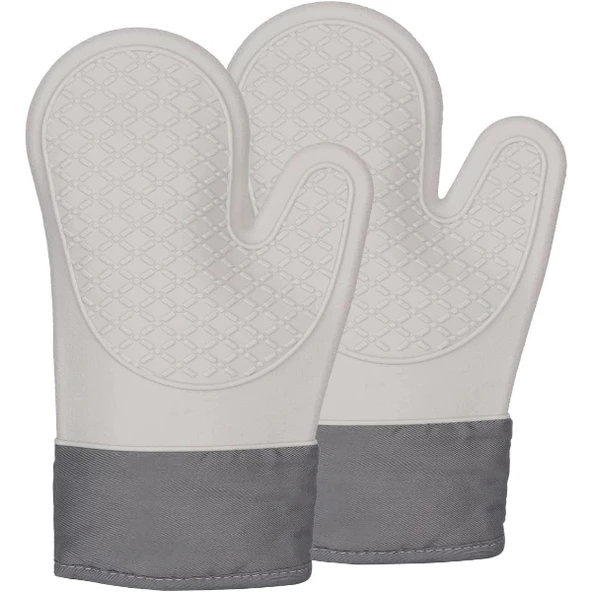Isıya Dayanıklı Silikon Fırın Eldiveni - Resim 5