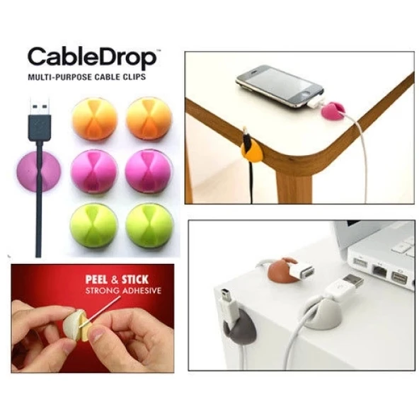 Kablo Sabitleyici Aparat 6 Adet - Resim 3