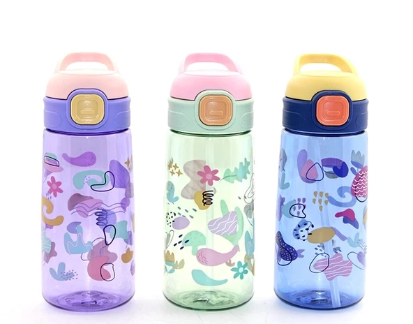 Renkli Pipetli Suluk 600 Ml ürün görseli 1