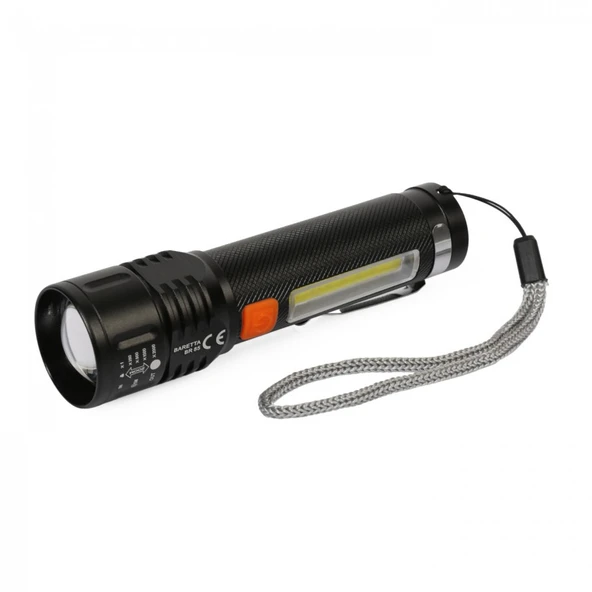Baretta BR-85 XHP50 LED 5 Fonksiyonlu Şarjlı El Feneri ürün görseli