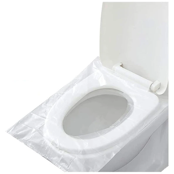 Hijyenik Tek Kullanımlık Klozet Kapağı Poşeti 200 Adet ürün görseli