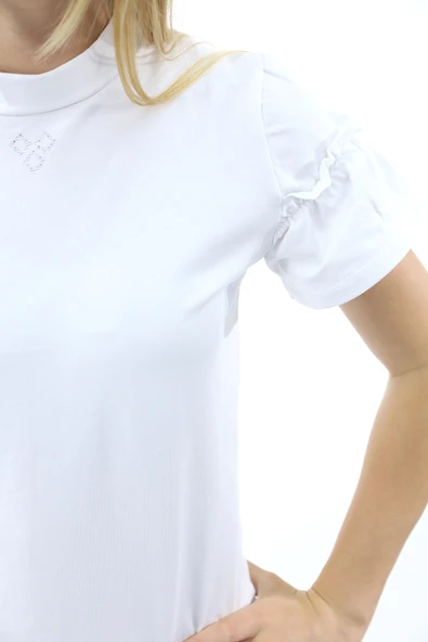 Toontoy Kız Çocuk Okul Tişört - 3