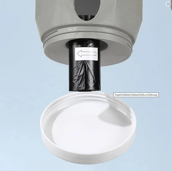 Mikopet Elekli Kedi Kum Küreği - Resim 5