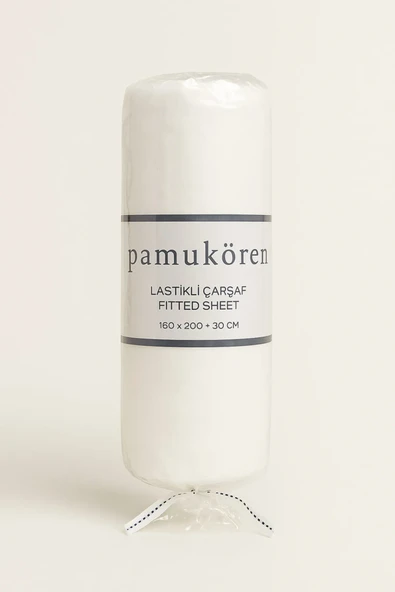 Pamukören  Beyaz Lastikli Çarşaf ürün görseli