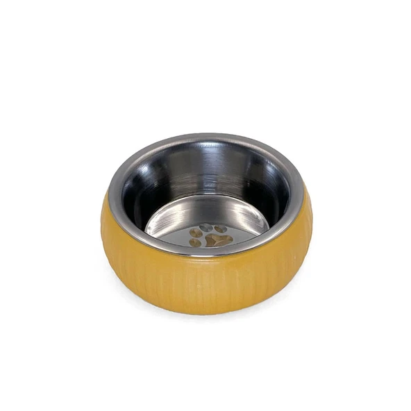 Mikopet Organik Seramik Mama Kabı Sarı - Resim 3