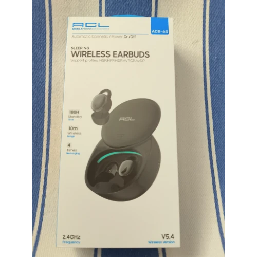 Acb-63 5.4 Versiyon 2.4ghz Frekans 180 Saat Uyku Modu Wireless Kulaklık - Resim 2