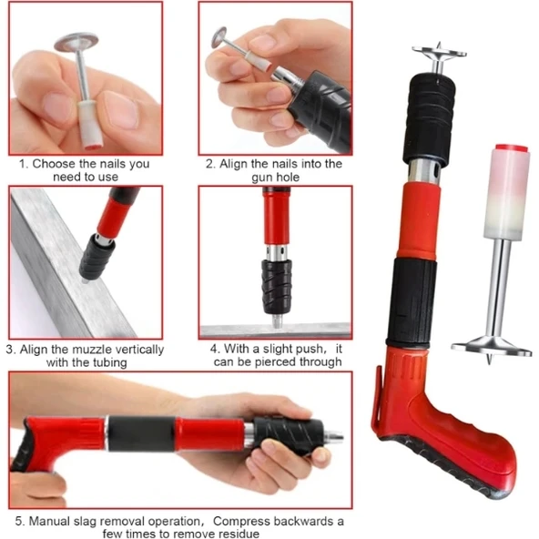 Manuel Çivi Tabancası - Resim 3