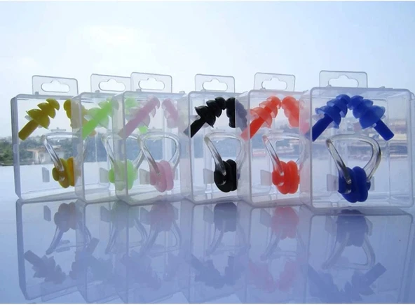 Silikon Su Geçirmez Kulak & Burun Tıkacı - Resim 3