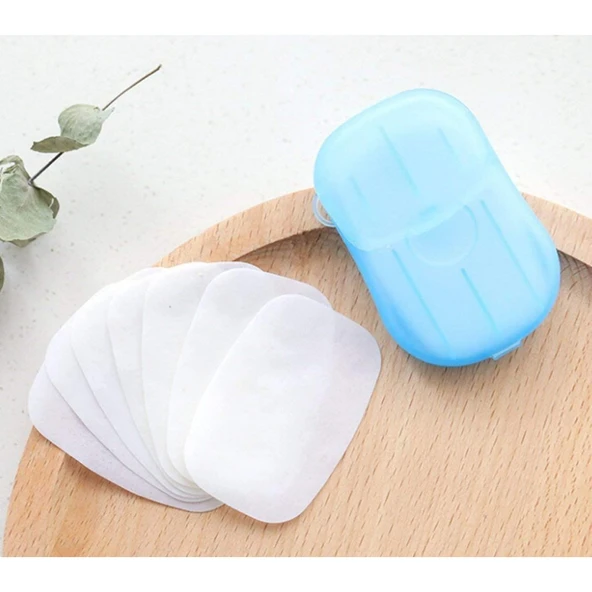 Kağıt Seyahat Sabunu 20 Adet ürün görseli