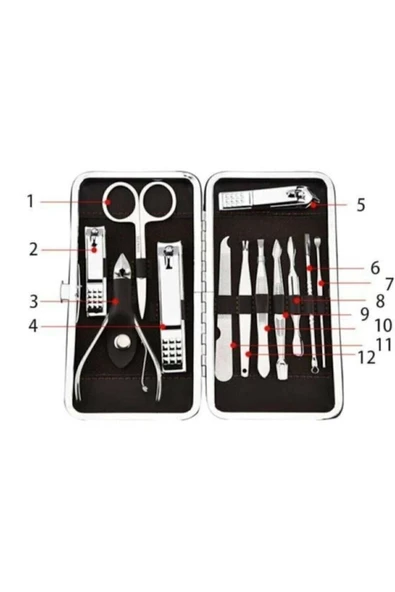 Manikür Seti 12 Parça - 4
