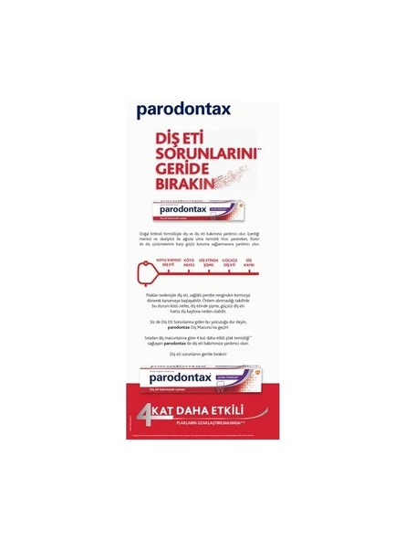 Parodontax Ultra Temizlik 75 ml - Resim 3