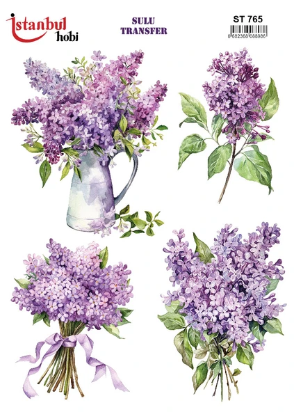 İstanbul Hobi Sulu Transfer ST765 (25x35) ürün görseli