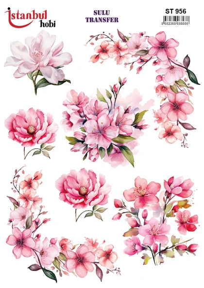 İstanbul Hobi Sulu Transfer ST956 (25x35) ürün görseli