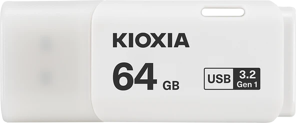 64GB USB3.2 GEN1 KIOXIA BEYAZ USB BELLEK LU301W064GG4 - 4