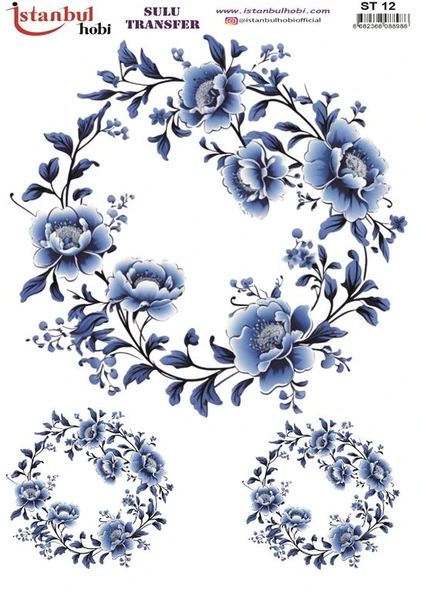 İstanbul Hobi Sulu Transfer ST12 (25x35) ürün görseli