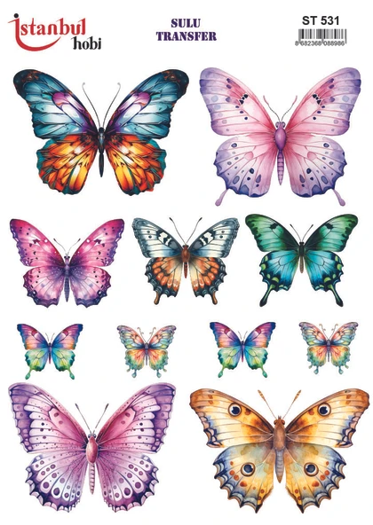 İstanbul Hobi Sulu Transfer ST531 (25x35) ürün görseli